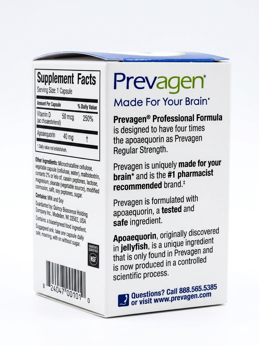 Prevagen Professional Strength 30 Casules Advanced Memory & Brain Support